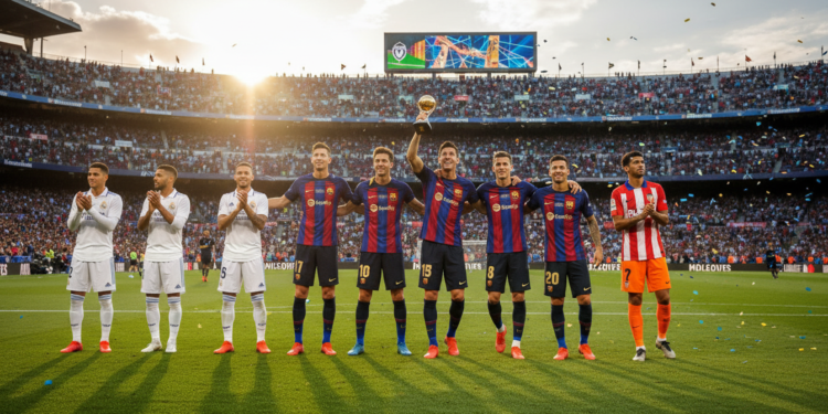 La Liga announces Team of the Season with Barcelona dominance