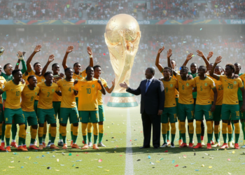 Bafana Bafana Named in 26-Man Squad as Ramaphosa Urges World Cup Ambition