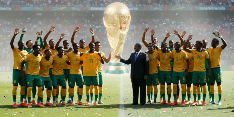 Bafana Bafana Named in 26-Man Squad as Ramaphosa Urges World Cup Ambition