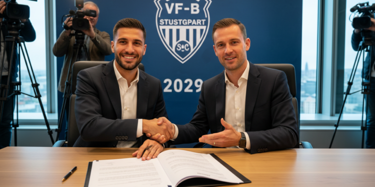 Deniz Undav signs club-record extension with VfB Stuttgart until 2029