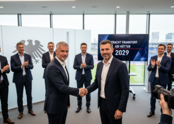 Adi Hütter agrees to return as Eintracht Frankfurt head coach until 2029
