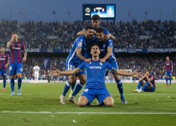 Getafe defeats Osasuna 1-0 as Luis Milla scores matchwinner