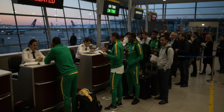 South Africa World Cup squad delays Mexico departure after visa problems