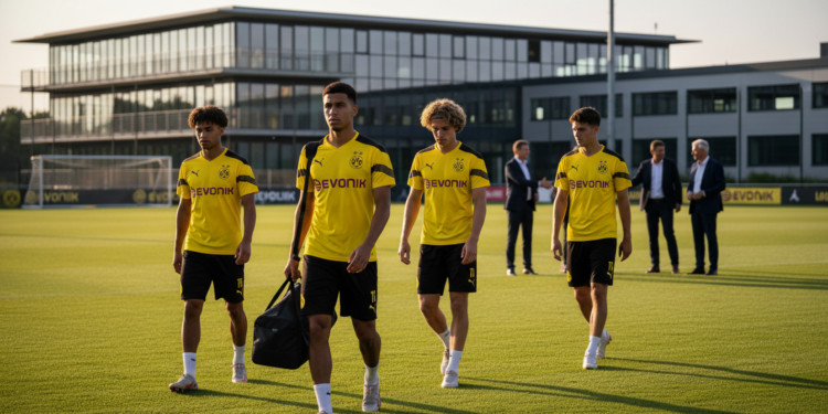 Borussia Dortmund set to offload four youngsters with buy-back clauses