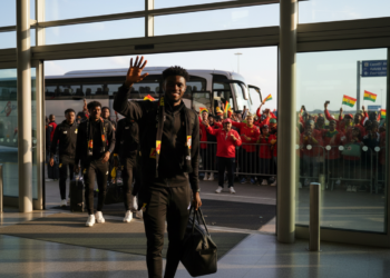 Antoine Semenyo arrives to boost Ghana Black Stars ahead of Wales friendly