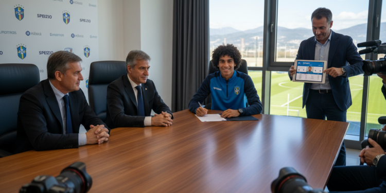 AI scouting app secures Brazilian teenager Leo Veiga a Spezia youth contract