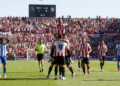 Girona take lead over Elche in LaLiga after Álvaro Rodríguez 38th-minute goal