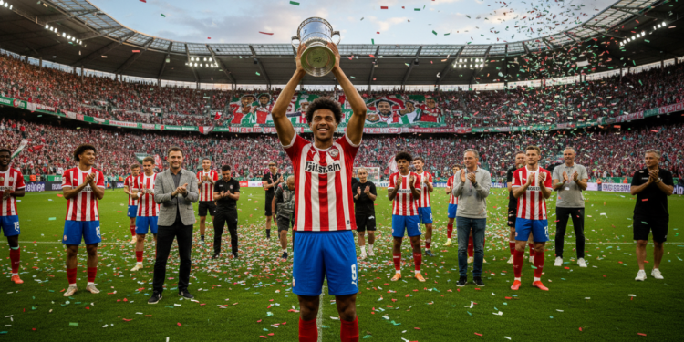 Alexis Claude-Maurice wins FC Augsburg Player of Season after club's revival
