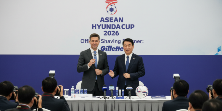 Gillette named Official Shaving Partner for ASEAN Hyundai Cup 2026