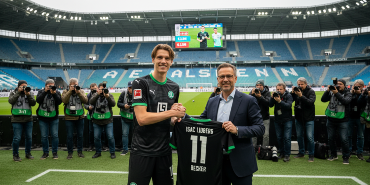 Isac Lidberg joins Borussia Mönchengladbach from Darmstadt for €3.5m