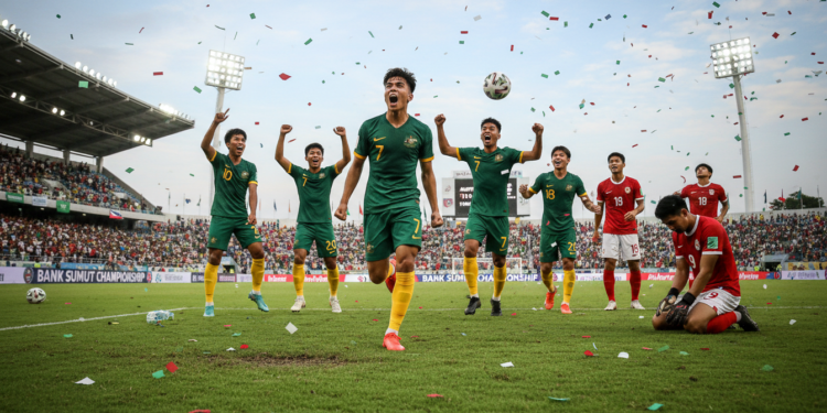 Australia U19 rout Philippines 10-0 in Bank Sumut Championship as Memeti nets five
