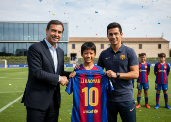 Li Haoyan becomes first Chinese player to sign for Barcelona's La Masia