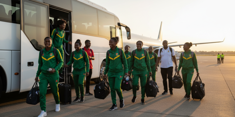 Zimbabwe Mighty Warriors depart for Zambia ahead of Four Nations Tournament
