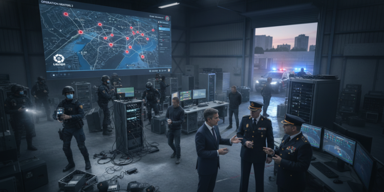 LaLiga helps dismantle international IPTV piracy network in KRATOS 2 operation