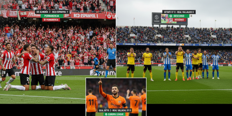 LaLiga final day settles relegation battles and Europe spots in nine fixtures
