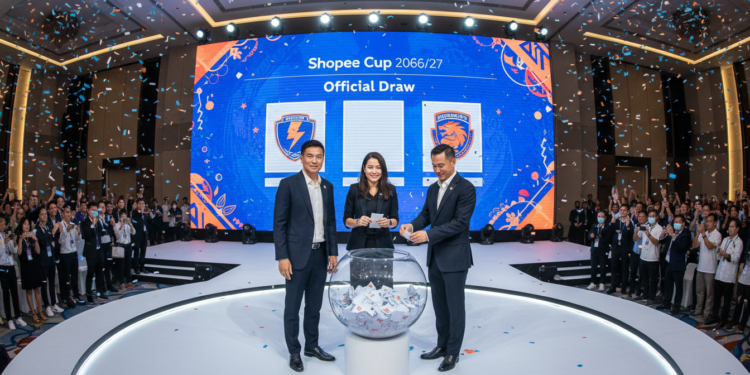 Shopee Cup 2026/27 draw places Buriram United with Ratchaburi and Tampines