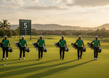 Tanzania golf team opens Africa Region IV campaign in fifth place