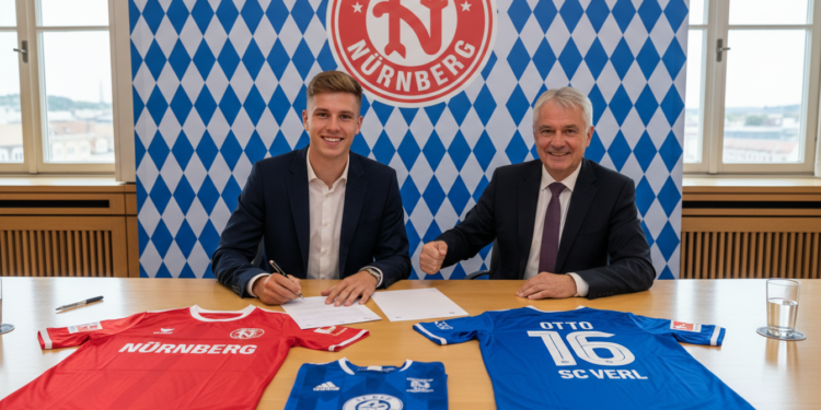 Nürnberg signs Fynn Otto from SC Verl after standout 3. Liga campaign