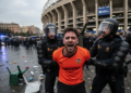 Valencia fan arrested for violent pre-match disorder at Mestalla before Barcelona game