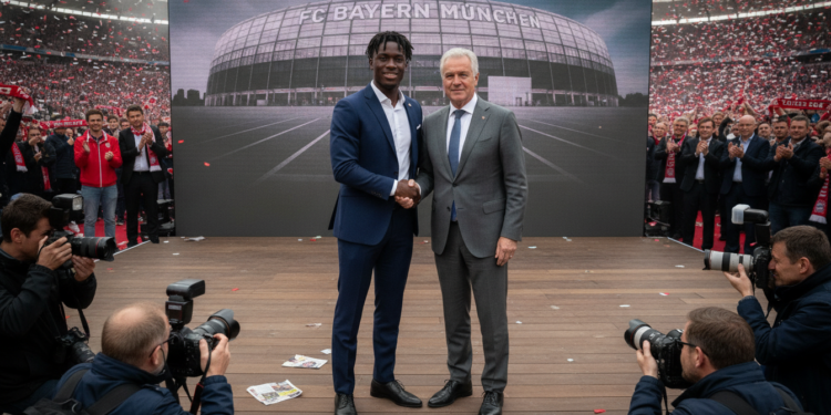 Nathaniel Brown agrees personal terms with Bayern as Frankfurt demands €60m