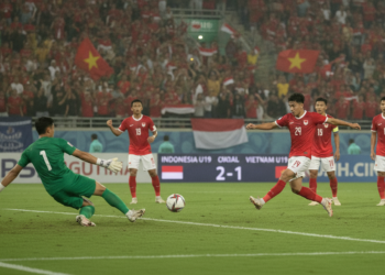 Indonesia U19 secures Group A title with Florasta penalty winner over Vietnam