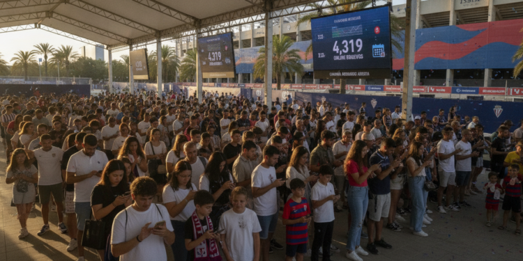 Levante records 4,319 online renewals as season-ticket campaign opens