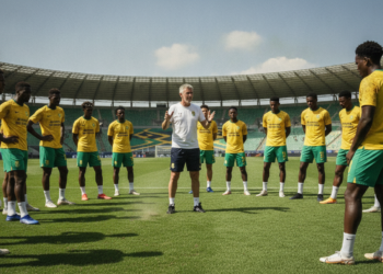 South Africa coach Broos urges Bafana Bafana to embrace World Cup opener