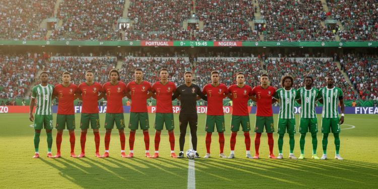 Portugal Confirms Full Strength XI in Leiria Friendly Against Nigeria