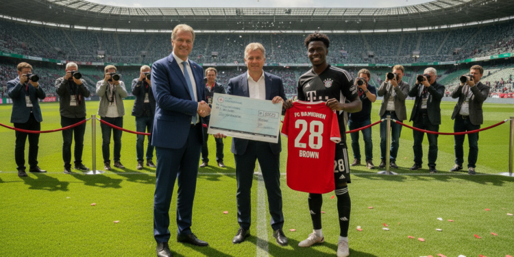Bayern Munich reach breakthrough in deal to sign Nathaniel Brown for €65m