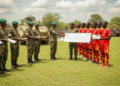 UPDF Armoured Division donates Shs 1m to Buddu FC for Masaza Cup