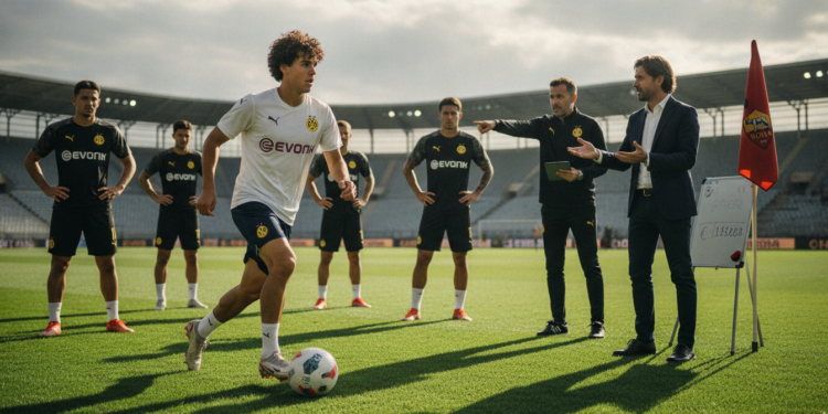 Matías Soulé draws Borussia Dortmund interest as Roma value him at €35–40m