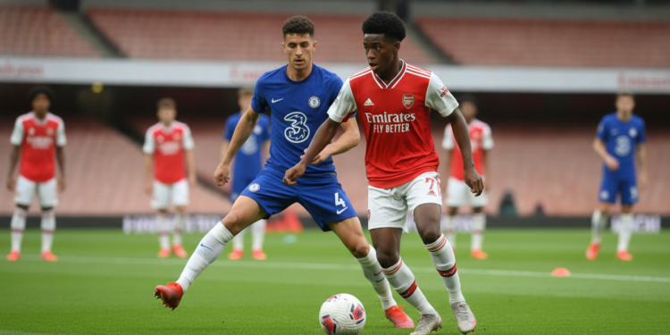 Ethan Nwaneri eyed by Chelsea as Arsenal weigh summer exit