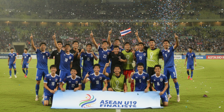 Thailand U19 beat Cambodia 4-0 to reach ASEAN U19 final