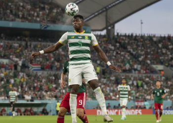 Hannover center-back Ime Okon named in South Africa starting XI against Mexico