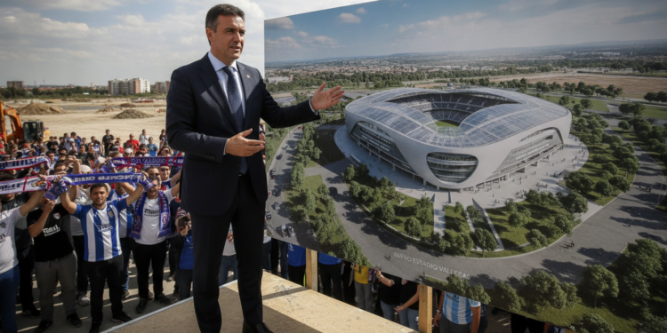 Rayo Vallecano president Martín Presa reveals plan for new Vallecas stadium