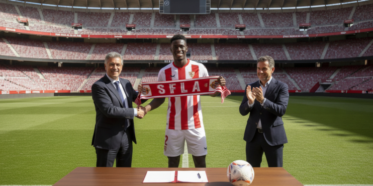 Sevilla Announces Arouna Sangante From Le Havre on Free Five-Year Deal With €50m Clause