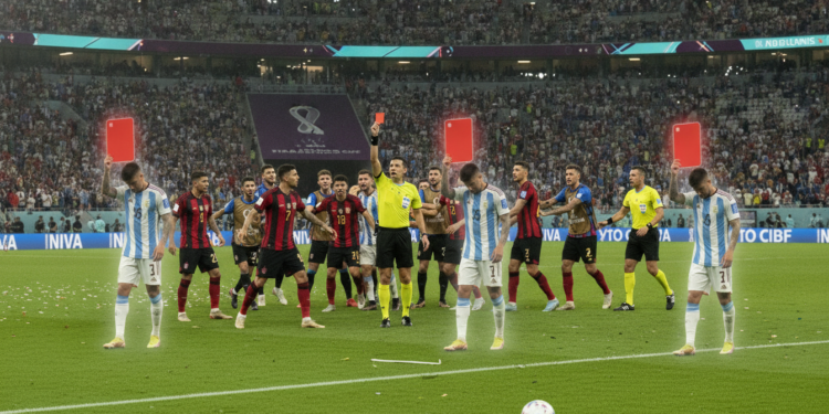 2026 World Cup opening marred as Wilton Sampaio issues three red cards