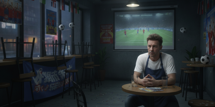Hangzhou cafe owner left alone after World Cup opener despite mass promotions