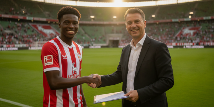 Jahmai Simpson-Pusey completes permanent transfer from Manchester City to 1. FC Köln