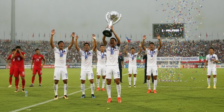 Philippines rout Myanmar 5-1 to lift Tri Nations Cup before ASEAN Hyundai Cup