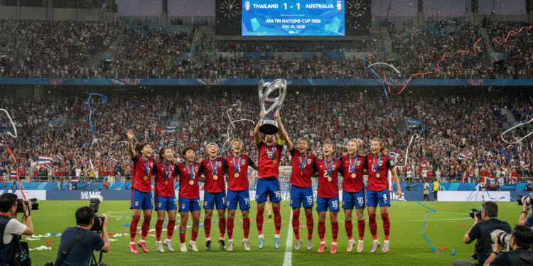 Thailand women clinch AYA Tri Nations Cup 2026 title after draw