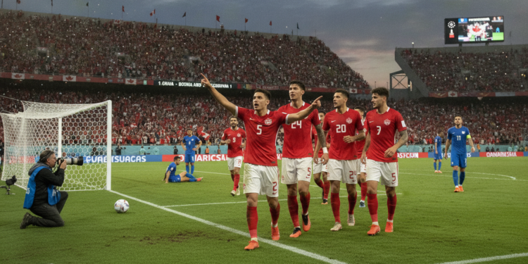 Canada Secure First-Ever World Cup Point in 1-1 Draw With Bosnia and Herzegovina