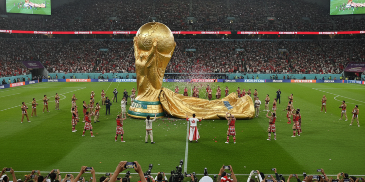 Canada World Cup opening ceremony marred by inflatable trophy deflation, viral videos