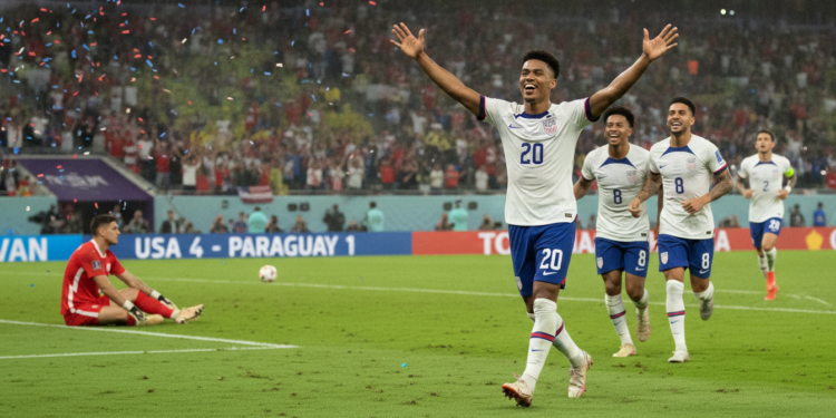 USMNT power past Paraguay 4-1 in World Cup as Balogun nets brace