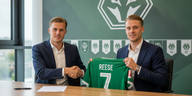 Fabian Reese agrees to join relegated VfL Wolfsburg until 2030
