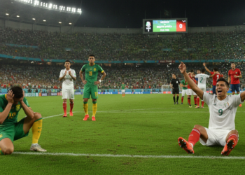 South Africa reduced to nine, lose World Cup opener 2-0 to Mexico