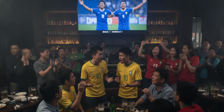 Brazil's lackluster 1-1 World Cup draw with Morocco divides Chinese fans online