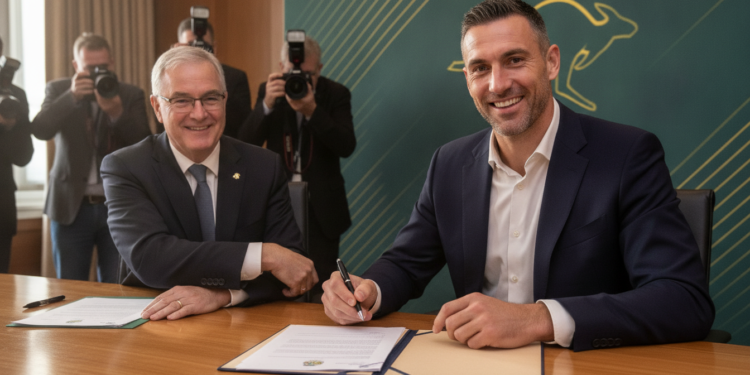 Tony Popovic signs extension to lead Socceroos through 2027 AFC Asian Cup
