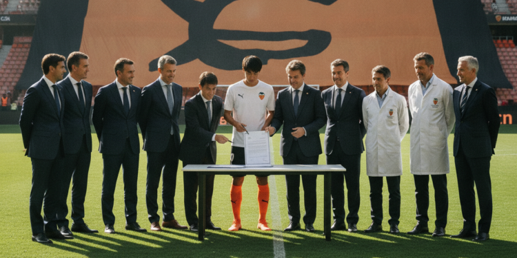 Ryunosuke Sato set to sign for Valencia pending medical