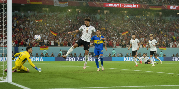 Germany rout Curaçao 7-1 in World Cup opener as Brown shines